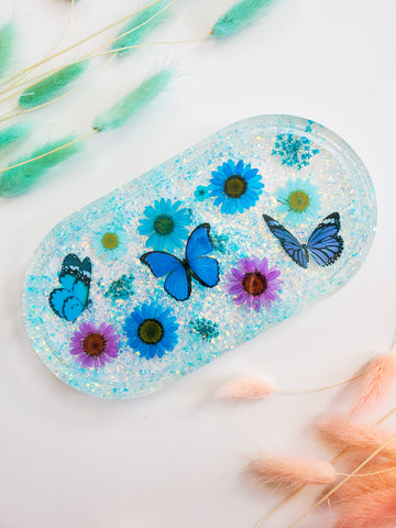 Holographic Butterfly Trinket Dish