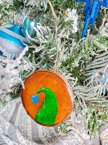 Blue Grinchmas Christmas Ornament
