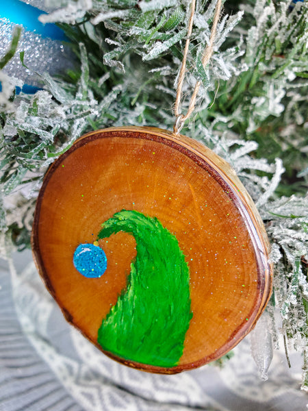 Blue Grinchmas Christmas Ornament