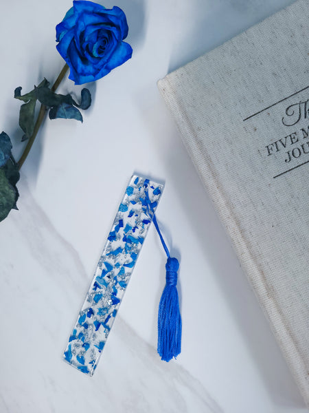 Blue Rose Bookmark