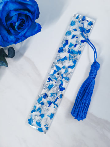 Blue Rose Bookmark