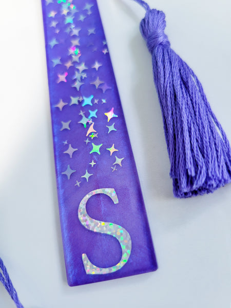 Purple Galaxy Bookmark